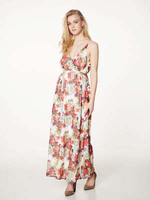 maxi vestido floral top 10 vero moda