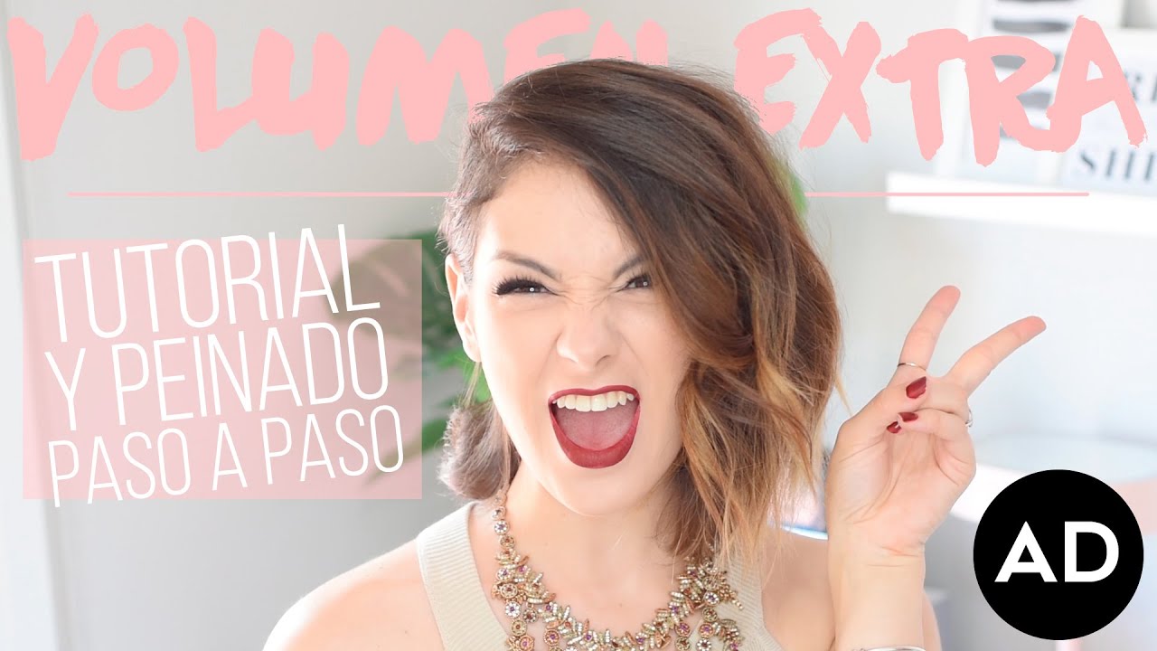 PEINADO VOLUMEN IRRESISTIBLE | Tutorial (AD)