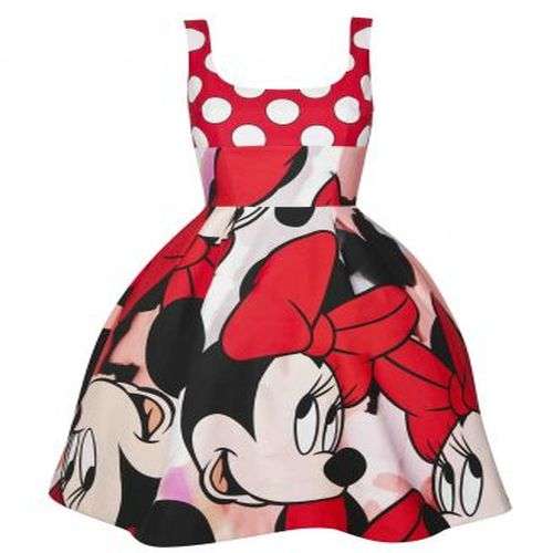 Una colección de moda inspirada en Minnie Mouse