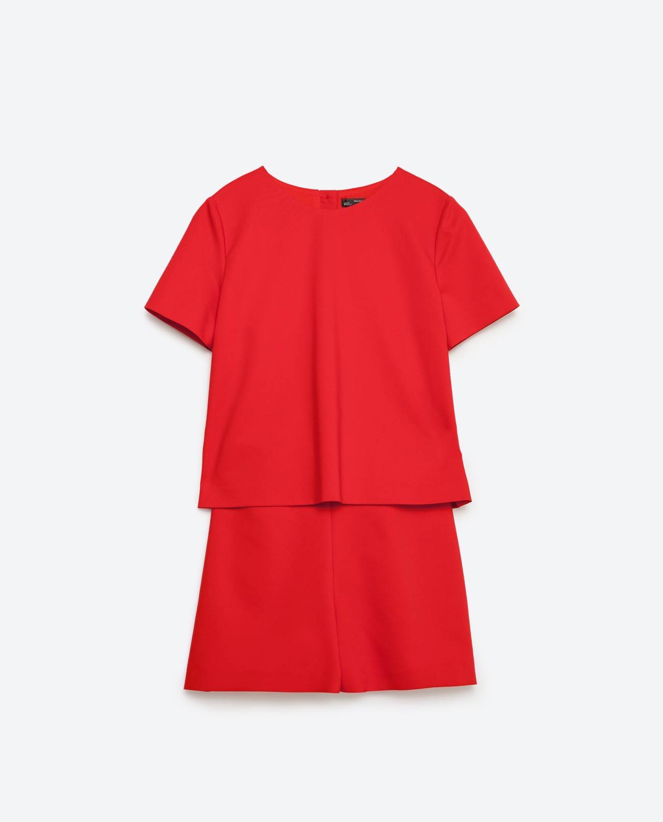 vestidos de Zara para el verano 2016 rojo