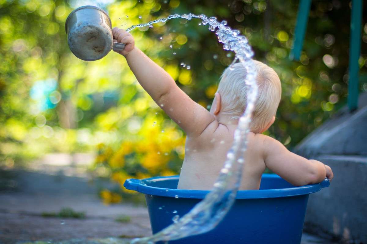 Cuidar el cabello de los niños