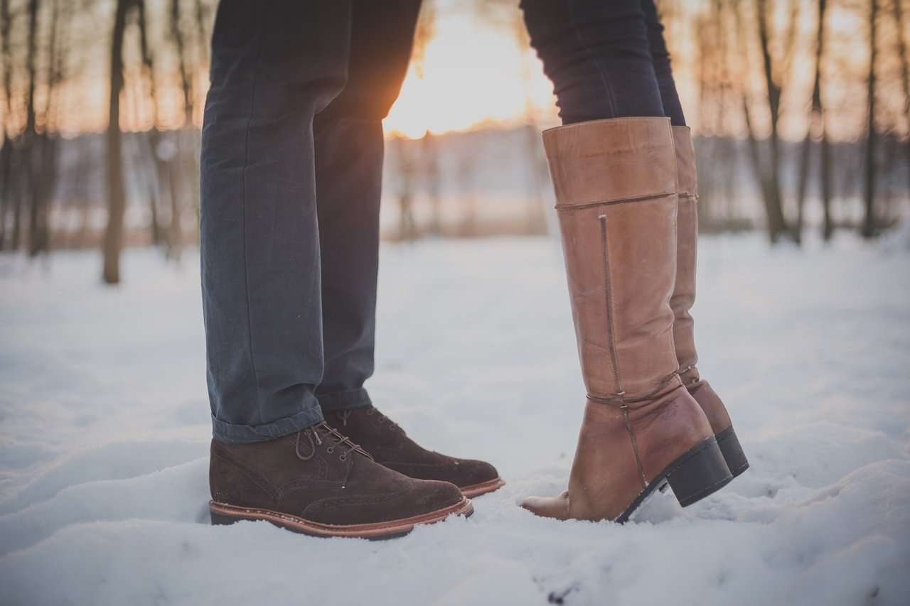 zapatos de invierno