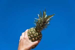 estilo de verano con frutas